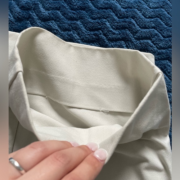 Cream pants wide leg - Picture 5 of 5